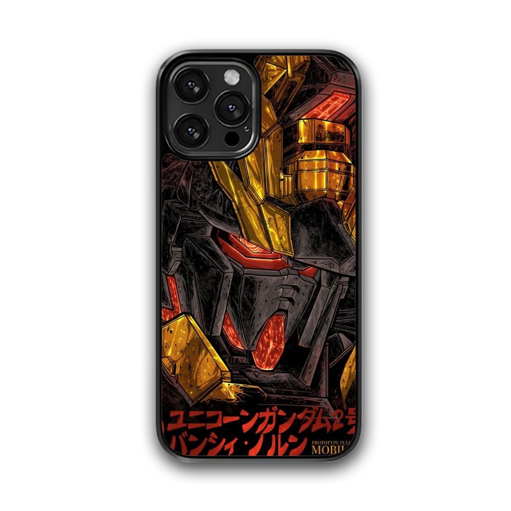CASING iPhone 5 6 7 8 SE X XR XS 11 12 13 14 15 16 Promax Mini Plus CASE RX-0 Gundam Unicorn 02 Bans