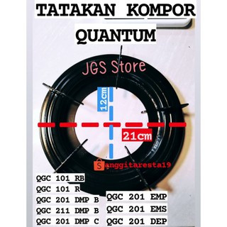 TATAKAN Kompor QUANTUM Qgc Dmp 201 211 101 Bulat 5 Kaki Dudukan Kompor Nampan Kompor Quantum