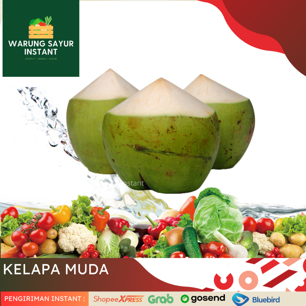 

Kelapa Muda dan Kelapa ijo (utk penyembuhan) Promo Buah Bandung | Warung sayur instant