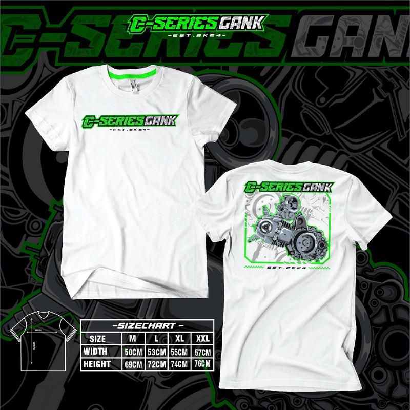 Kaos C Series Gank V2 / Baju Distro C-Series Gank  Est 2K / atasan pria wanita