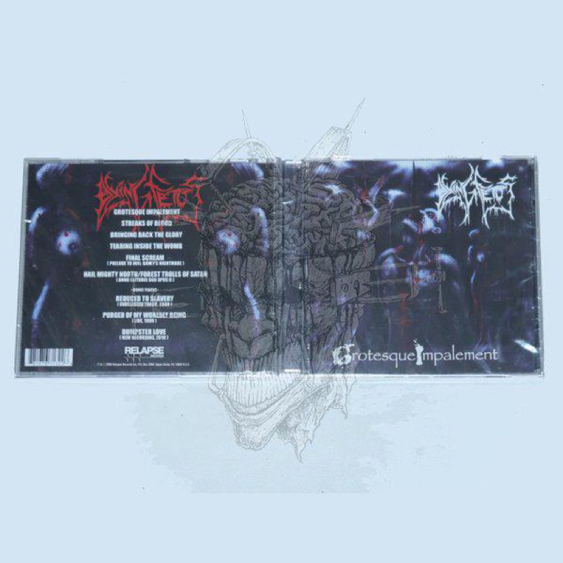 DYING FETUS grotesque impalement - CD IMPORT ORIGINAL released by relapse records