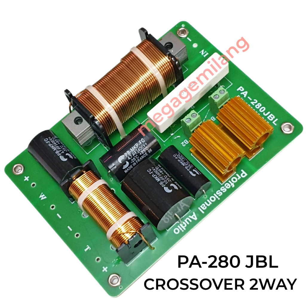 Crossover pasif PA-280 JBL | Crossover 2 way PA 280 JBL