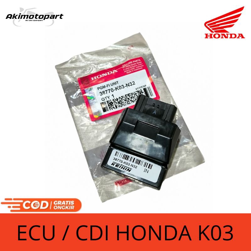 ECU CDI Honda Blade New Revo Fit New Revo Fi Injeksi Revo Fi 110 ECU CDI K03 Honda Termurah