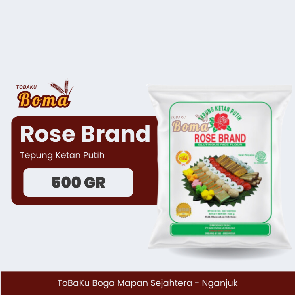 

Rose Brand Tepung Ketan Putih (500gr)