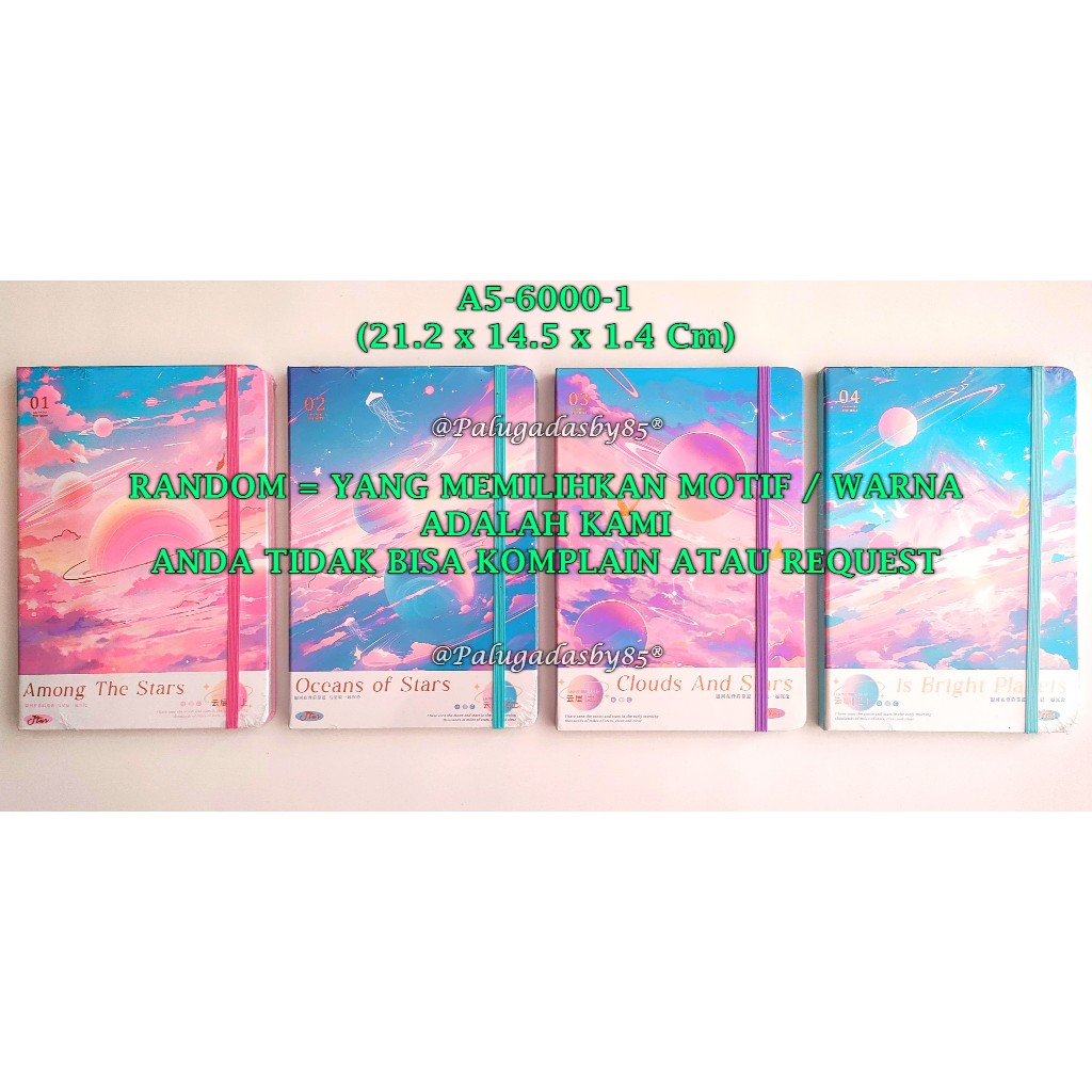 

(1 Biji) GROSIR Buku Agenda Tali A5 100 / Buku Plannner / Buku Catatan / Agenda Tali A5-6000