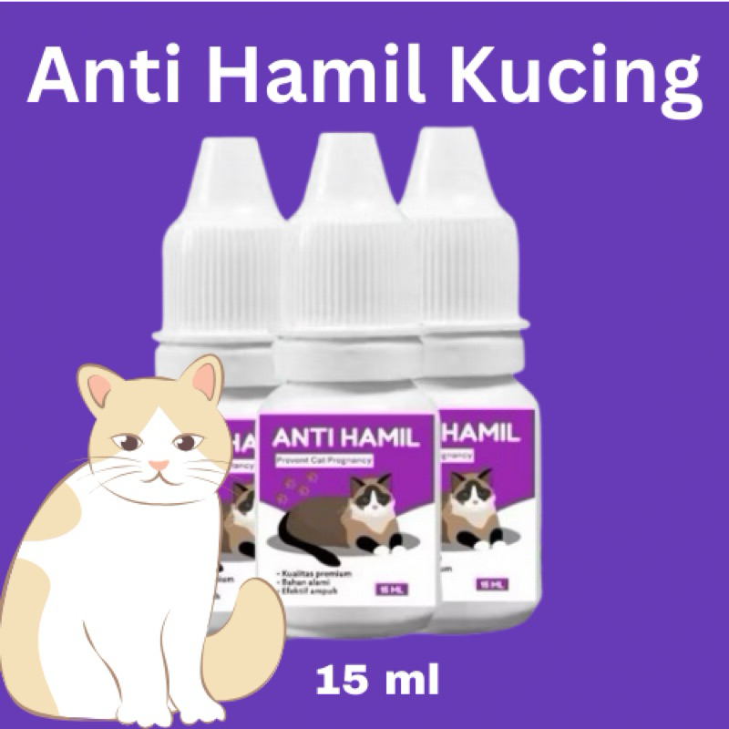 Obat KB Obat Anti Hamil Kucing 15 ml