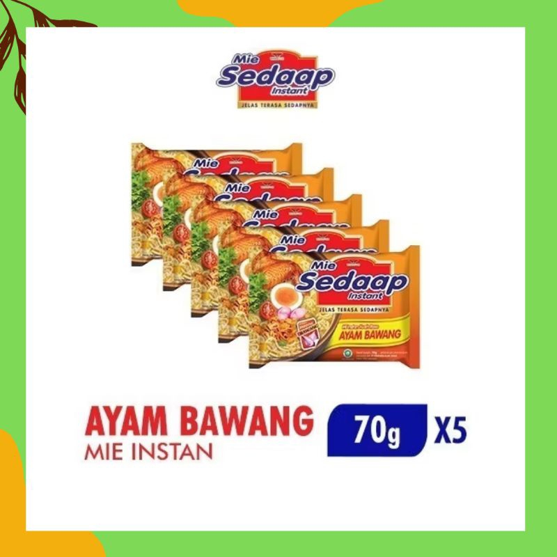 

MIE INSTAN SEDAAP AYAM BAWANG