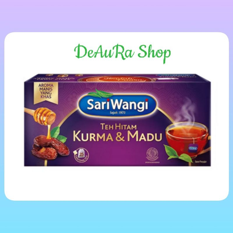 

Sariwangi Teh Hitam Kurma & Madu 25 celup