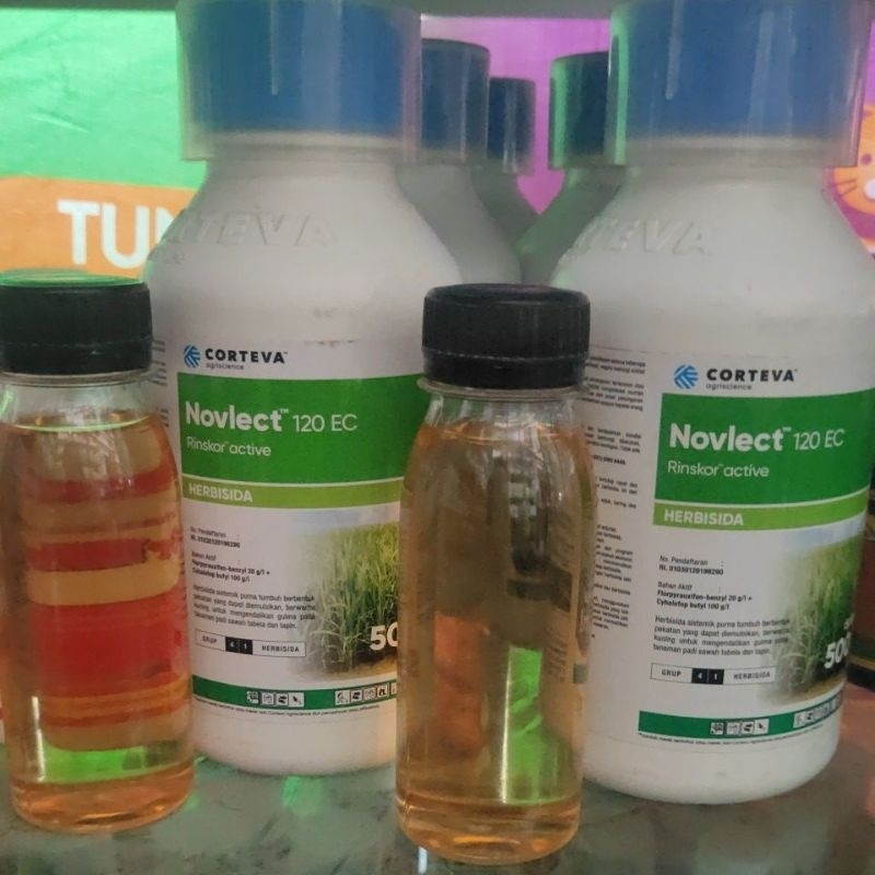 obat pertanian HERBISIDA PADI NOVLECT 100ML