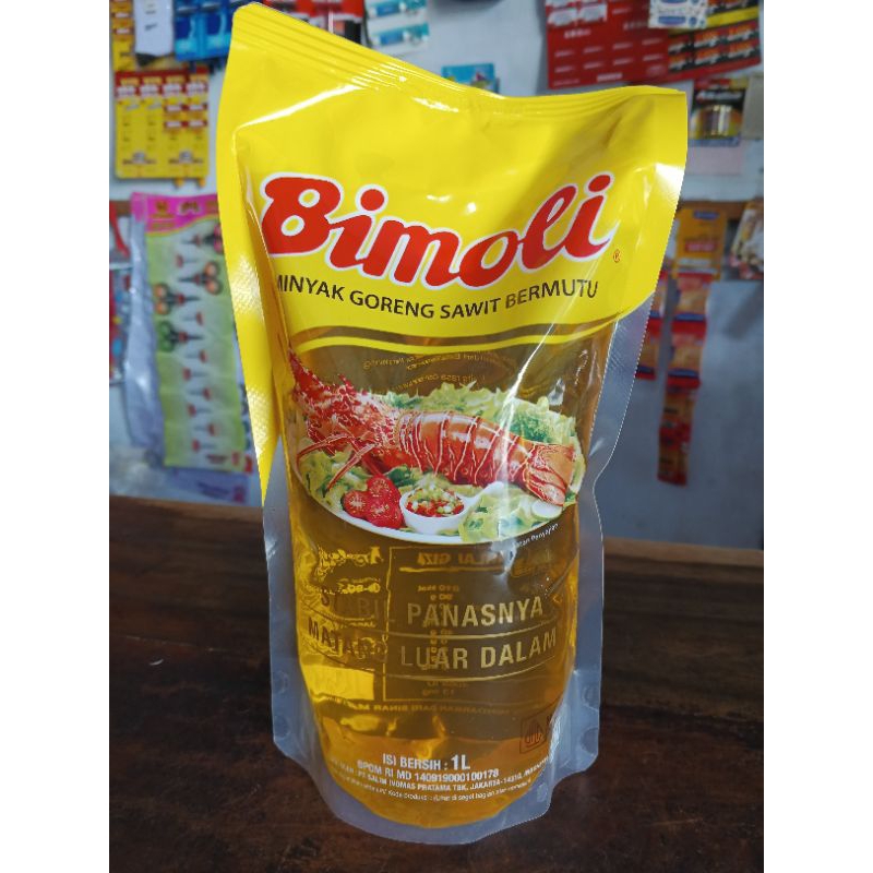

MINYAK GORENG BIMOLI MINYAK GORENG SAWIT 1 LITER