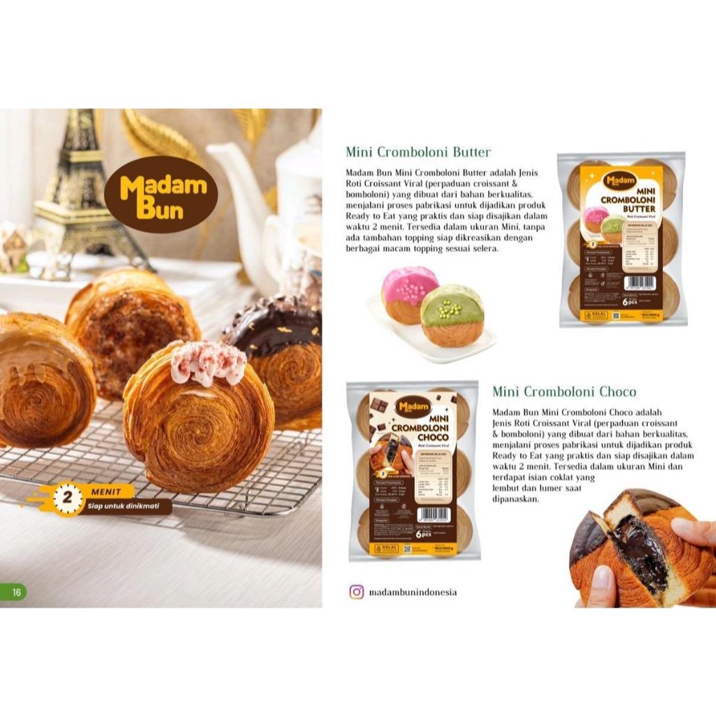 

Mini Cromboloni Butter isi 6 pcs