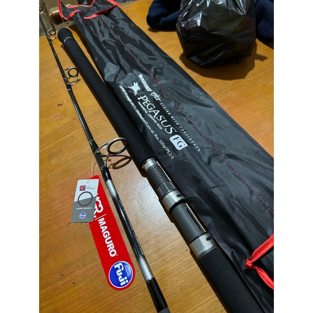 joran pancing jigging 170  FUJI MAGURO PEGASUS FG