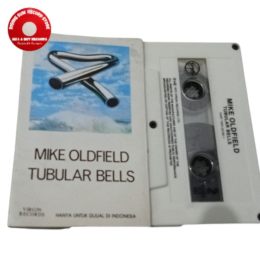 Kaset Pita Mike Oldfield - Tubular bells - rock