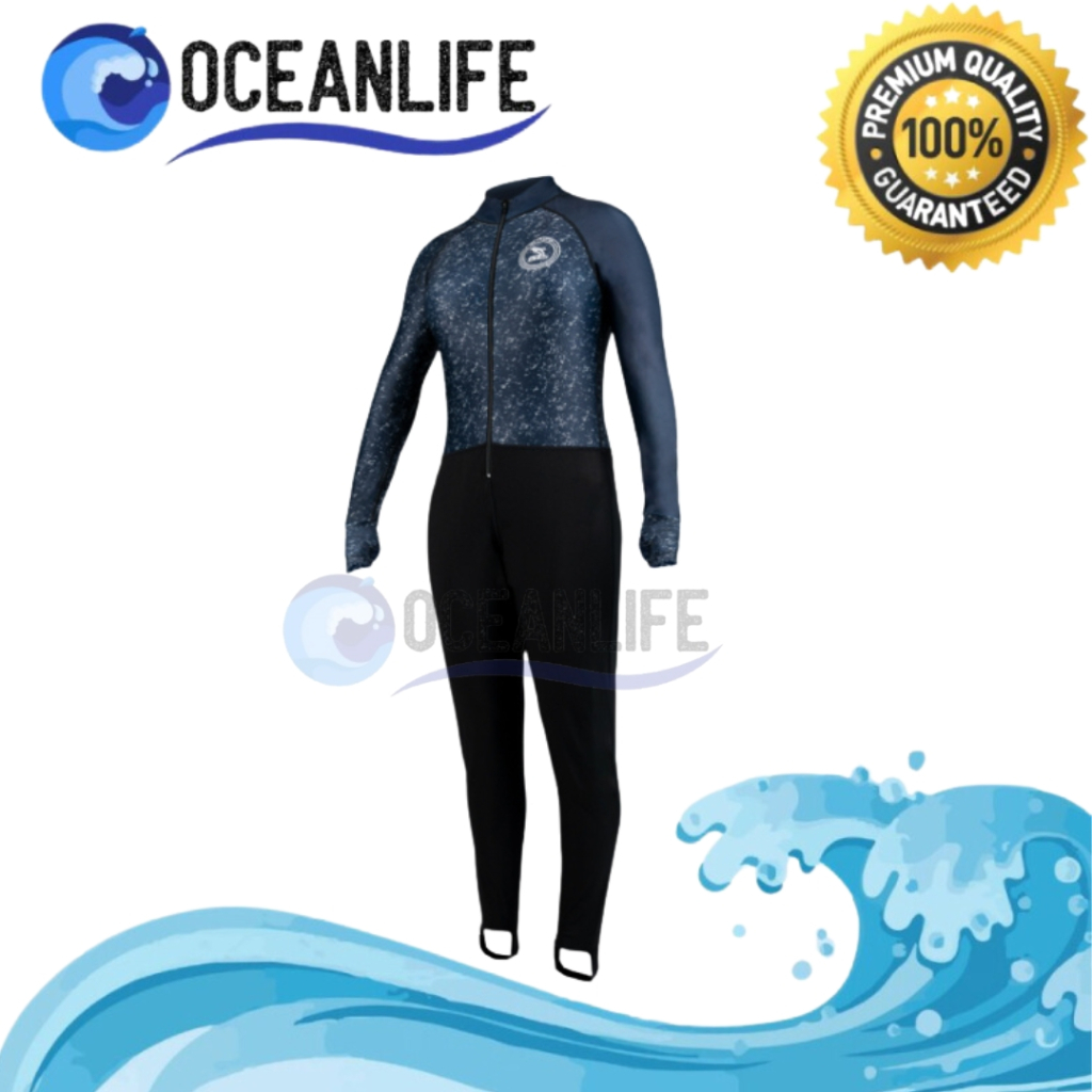 Baju Selam Long Dive Skin Wetsuit Freedive - IST DS21