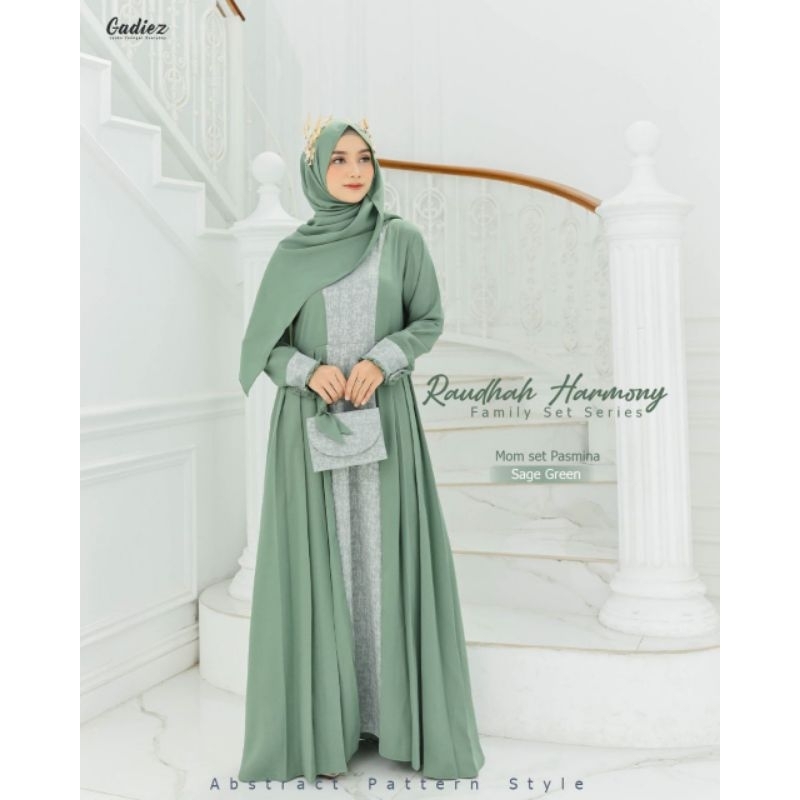 Gamis Sarimbit Raudhah Harmony By Gadiez