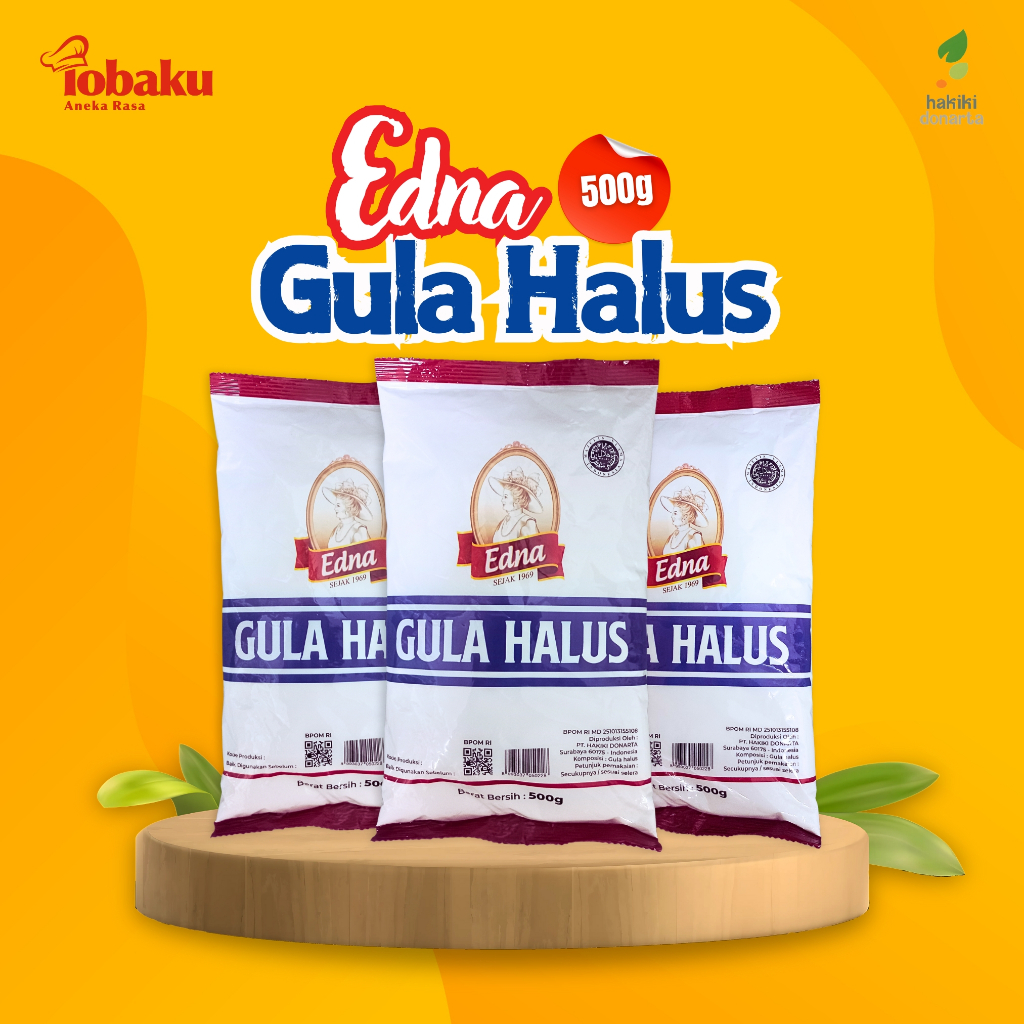 

EDNA Gula Halus Kemasan 500g _