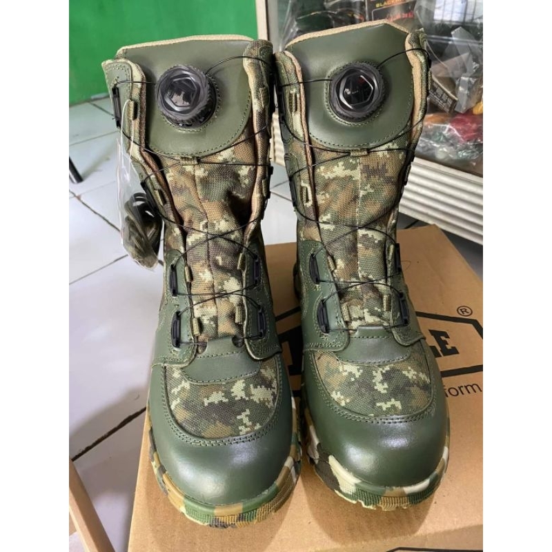 SEPATU PDL LORENG KOSTRAD TALI PUTAR 100% ORIGINAL