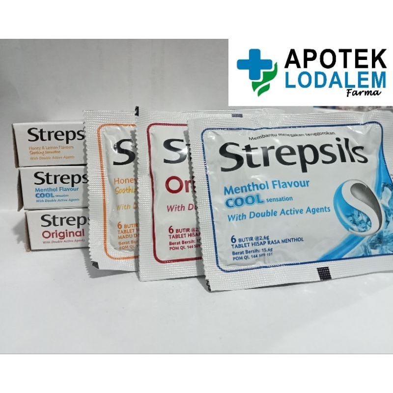 

Strepsils per strip @6butir