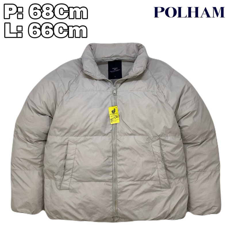 J105 Jaket Puffer Outdoor POLHAM Gelembung  Winter Tebal Musim Dingin Hiking Pendaki Gunung