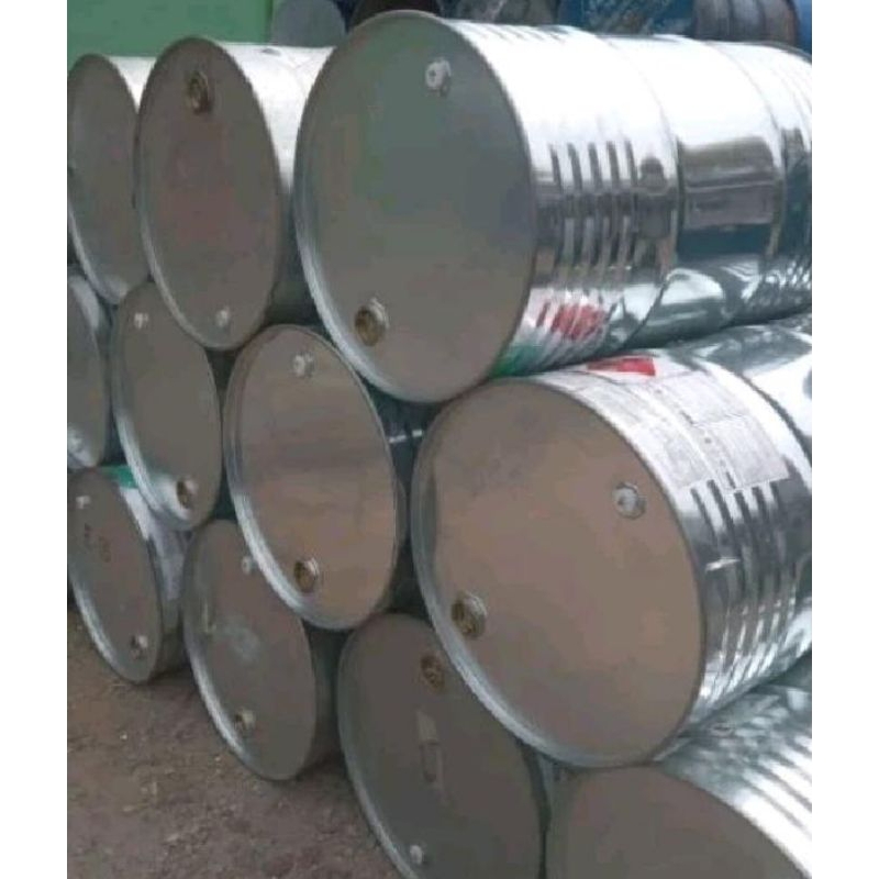 drun galvanis 200 liter/ drum solar/drum oli tutup kecil/drum minyak/gentong/drim tutup kecil