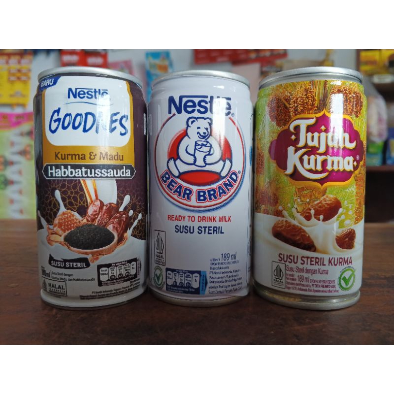 

SUSU STERIL NESTLE 189ML BERUANG// KURMA&MADU//TUJUH KURMA