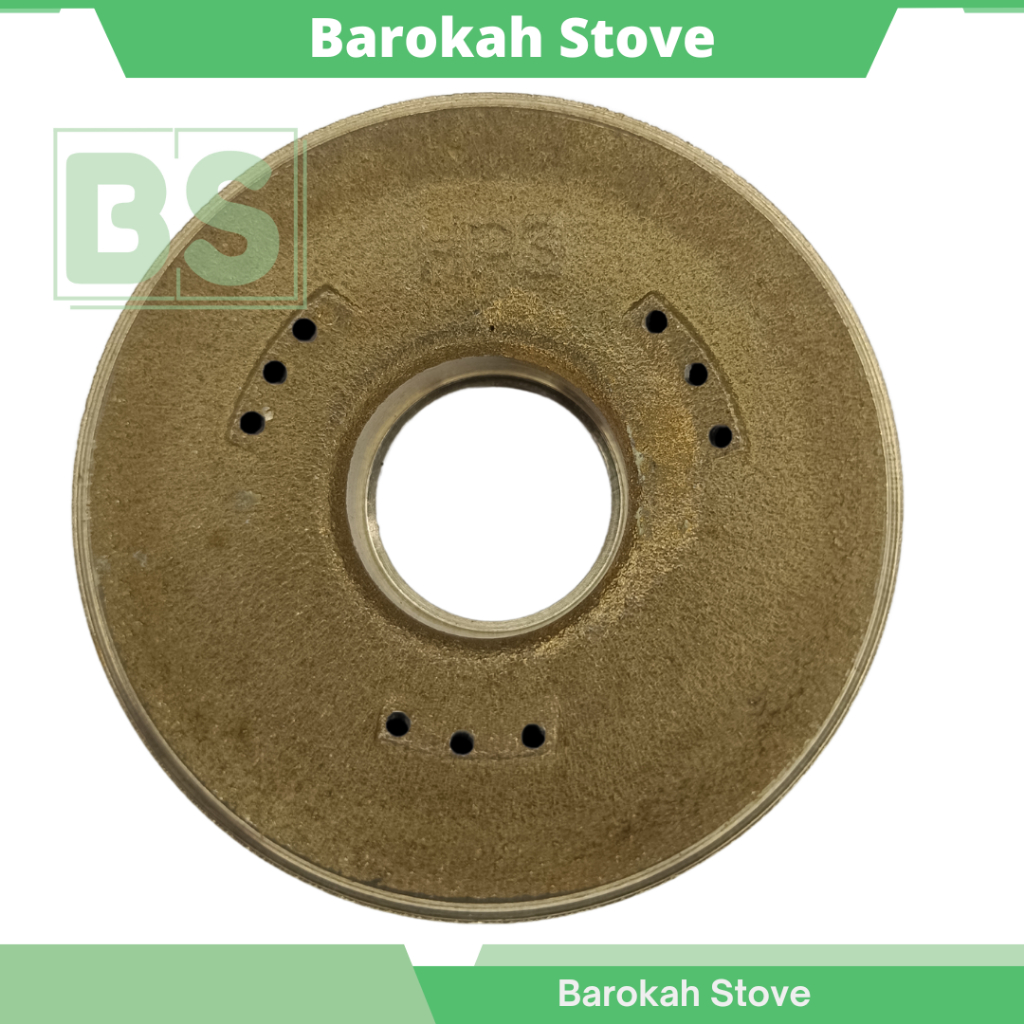 Burner HP3 Tipis /  Tungku Api / Pengapian / Kuningan Kompor Gas Hitachi HP3 Tipis -  Spare Part Kom