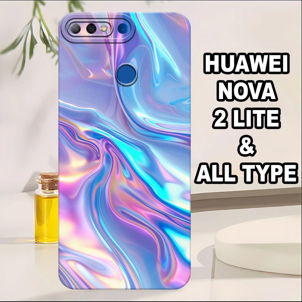 G22 - Silikon HUAWEI NOVA 2 LITE - Softcase pro camera HUAWEI NOVA 2 LITE - Motif RAINBOW - Bahan  K