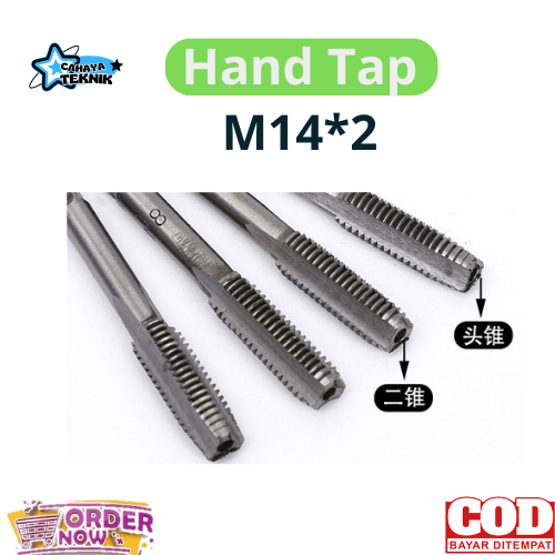1Pcs Hand Tap M14x2 Tap Hand Tap Pembuat Drat