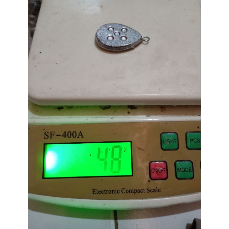 Timah Bandul Pemberat Pancing Kail Dasaran Laut Rumpon