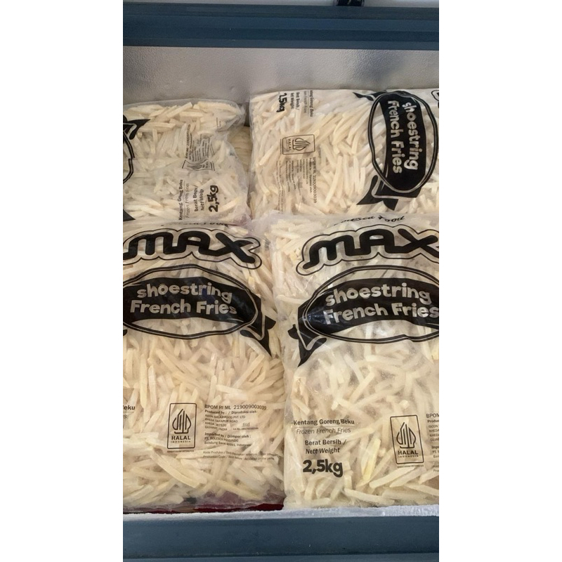 

Mister Max Kentang Shoestring 2.5kg STS Frozen