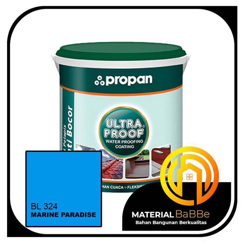 Propan Ultraproof BL 324 Marine Paradise 4 Kg | Cat Pelapis Anti Bocor Dinding Dalam dan Luar