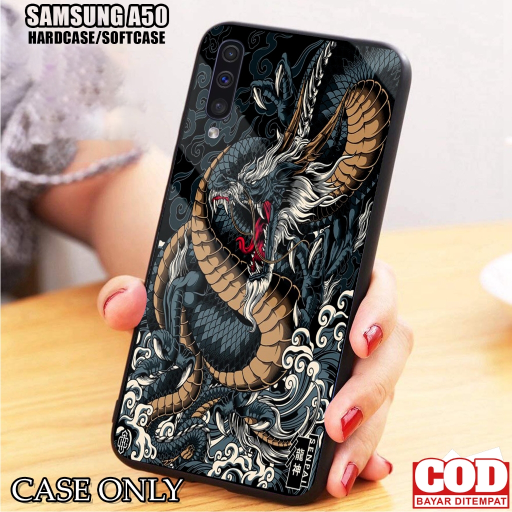 Case  SAMSUNG A50  - Casing SAMSUNG A50 [ DRGN ] Silikon SAMSUNG A50 - Kesing Hp - Casing Hp  - Case