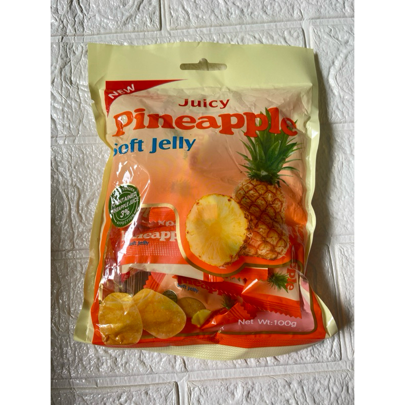 

Juicy pineapple soft jelly import jelly nanas