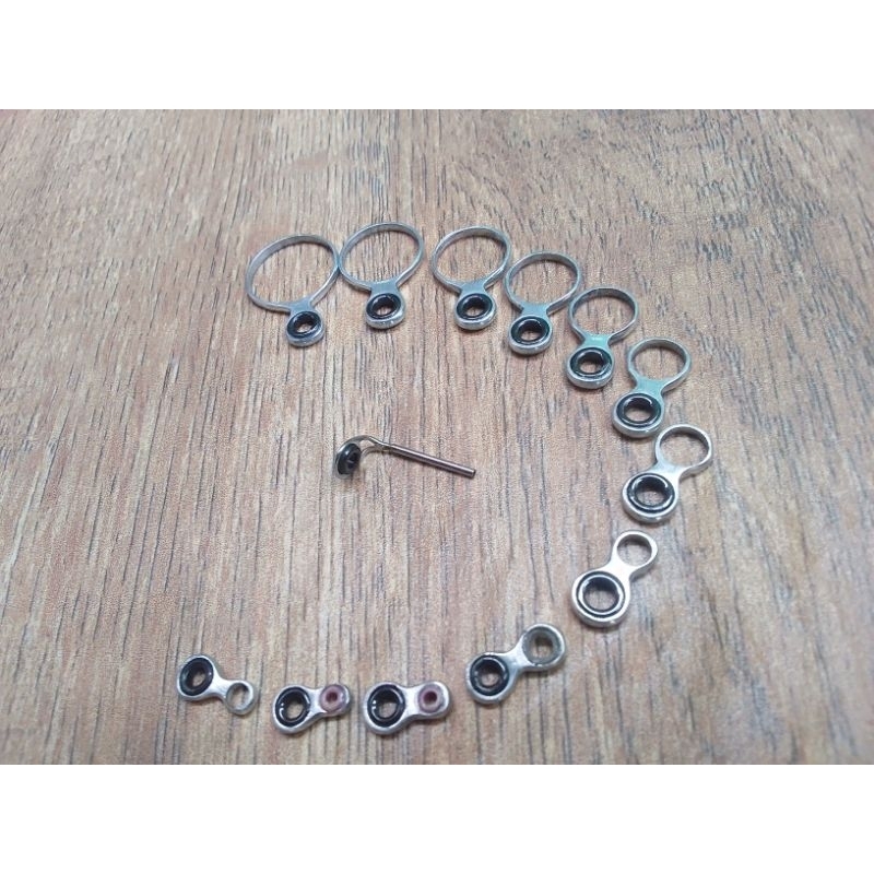 Ring Aluminium Custom Joran Tegek Oregon Silincah 270 satu set