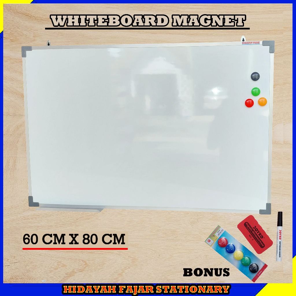 

Papan Tulis / Papan Tulis Magnet 60 X 80 / Whiteboard