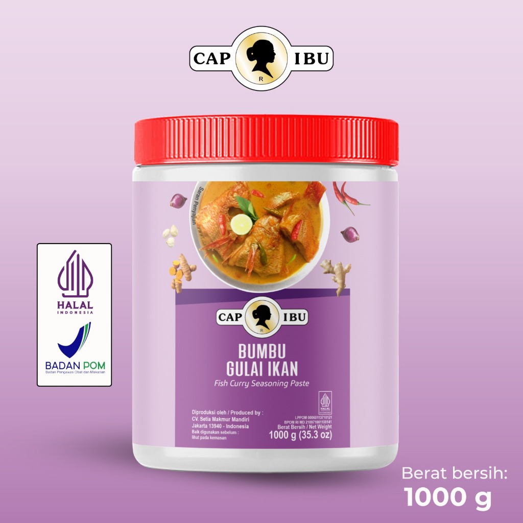 

Bumbu Gulai Ikan Cap Ibu Kemasan Pot