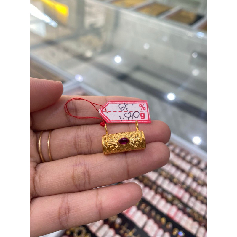 Badong emas kadar 6k