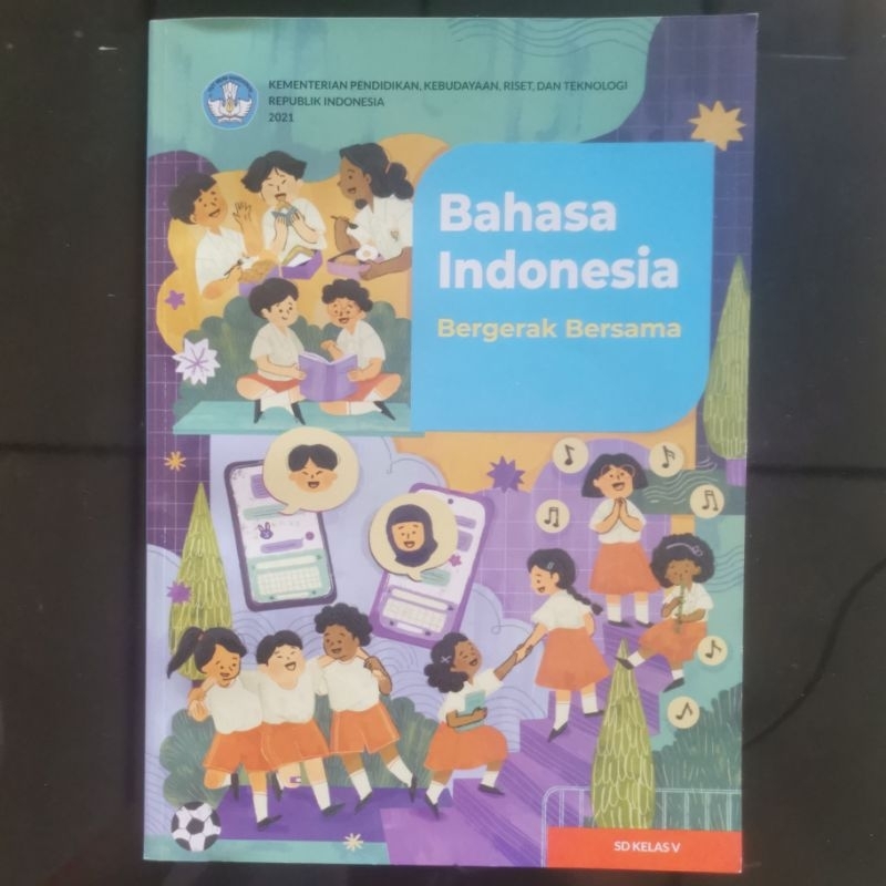 

Buku pelajaran bahasa Indonesia kurikulum merdeka untuk kelas 5 SD/MI