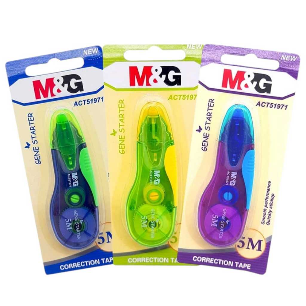 

M&G - Tip-Ex Kertas 5 Meter / M&G Correction Tape 5M / M&G act51971 Warna Random