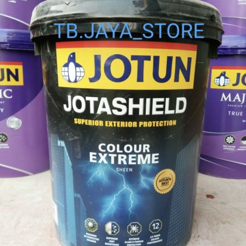 JOTUN JOTASHIELD EXTREME 20L CAT TEMBOK EXTERIOR / JOTUN CARBON BLACK 9920