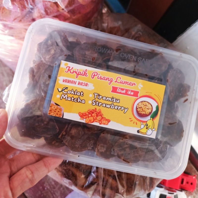 

Keripik Pisang Lumer Coklat