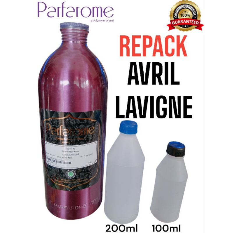 Bibit/Biang Parfum AVRIL LAVIGNE Produk PARFAROME Repack 100ml