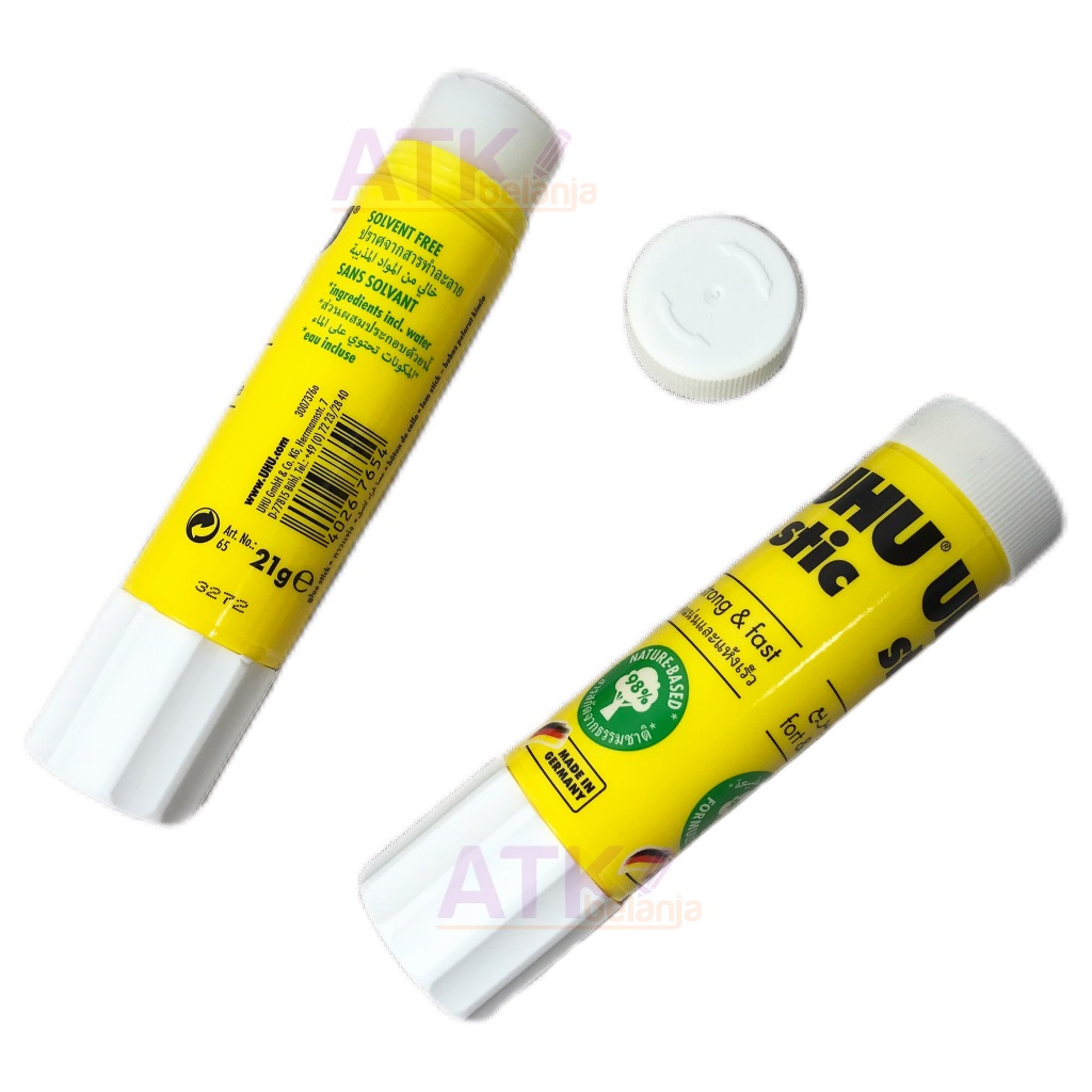 

UHU - Glue Stick 21gr Lem Kertas Stik - Pcs