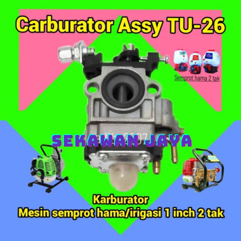 TU 26 KARBURATOR CARBURATOR CARBURETOR TU-26 KARBURATOR  TU26 MESIN SPRAYER TU 26