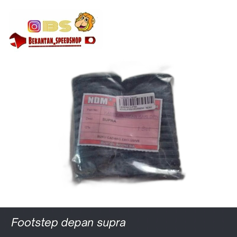 KARET FOOTSTEP DEPAN SUPRA DLL