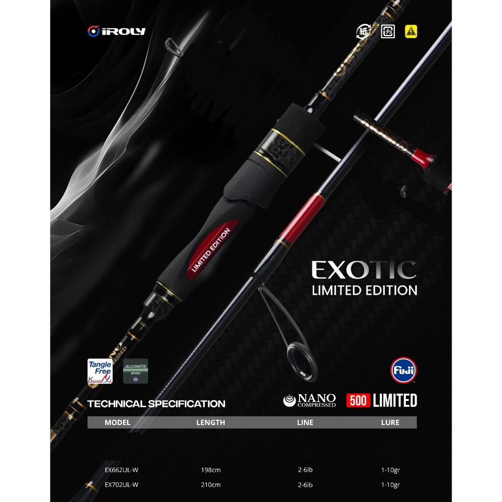 Joran Iroly Exotic Limited Edition 662 & 702