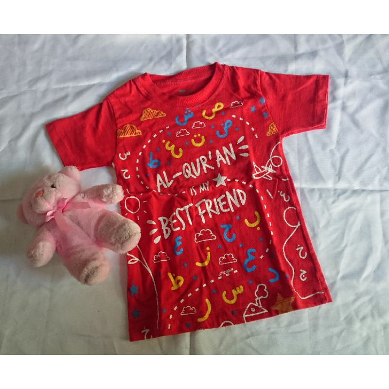 Preloved tshirt anak laki laki little muslim