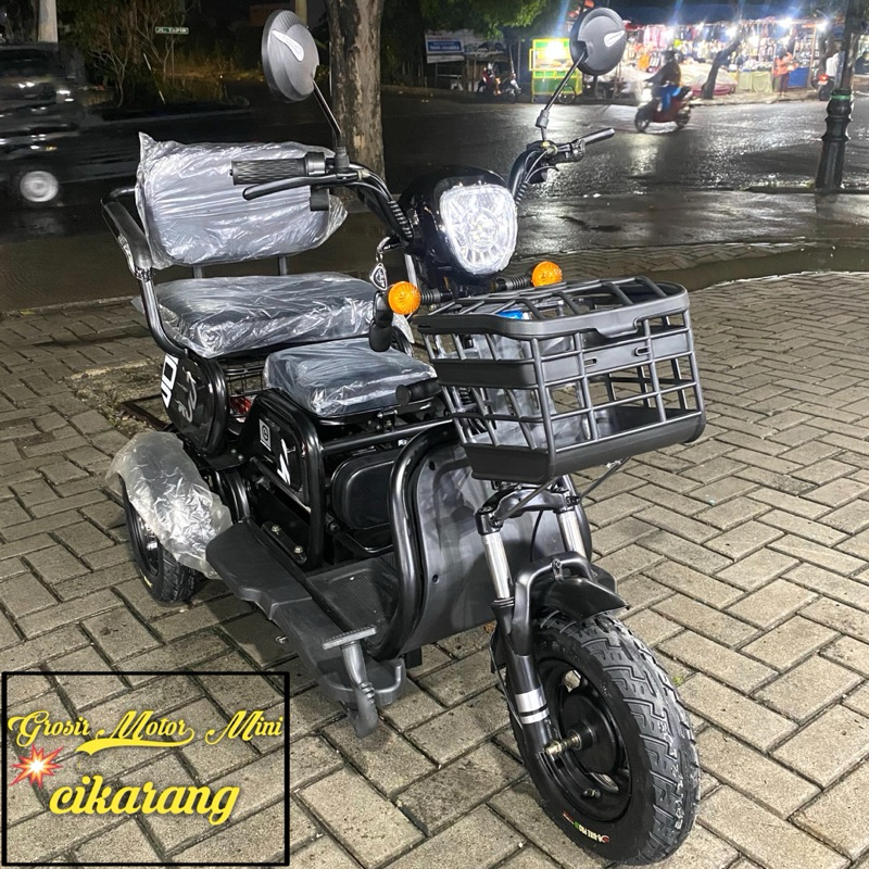 SEPEDA LISTRIK RODA 3 XUANKU-X3 / SEPEDA MOTOR LISTRIK 600WATT