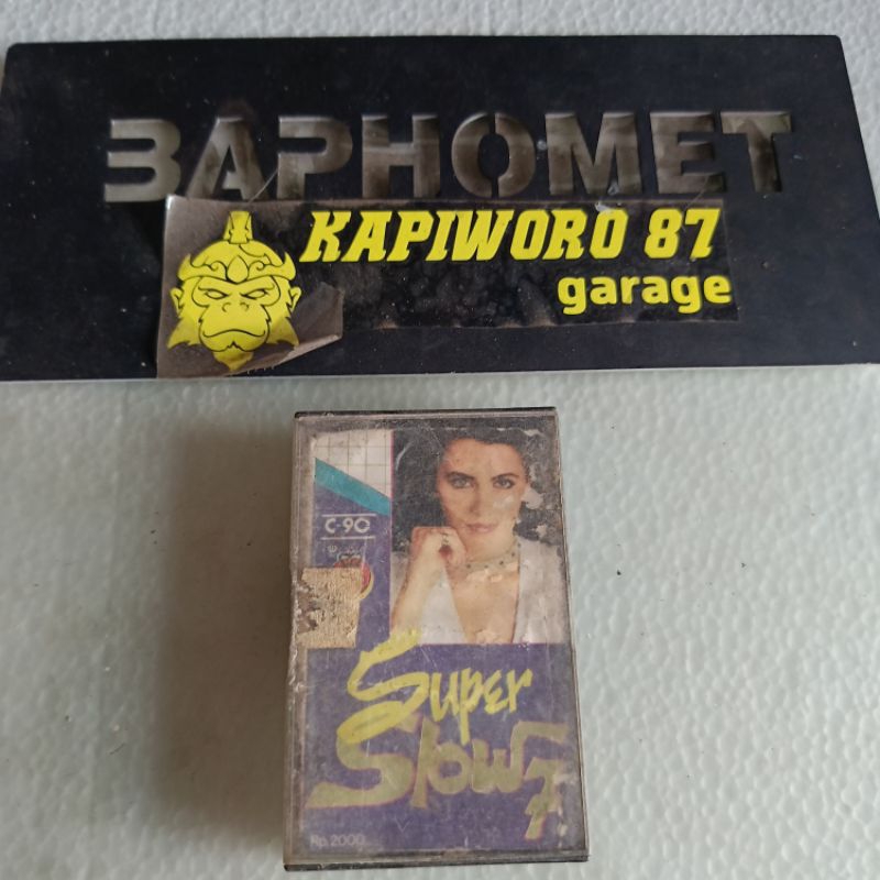 Kaset Pita Album Kompilasi lagu-lagu Populer Barat Lama