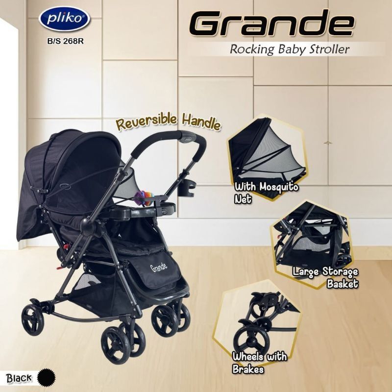 Pliko Baby Stroller 268 Grande